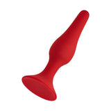 Forto F-11 Lungo Butt Plug with Suction Cup Base Red - Romantic Blessings