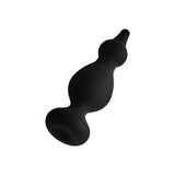 Forto F-30 Pointer Pointed Tip Butt Plug with Flat Base Black - Romantic Blessings