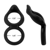 Forto F-88 Double Ring 100% Liquid Silicone Penis and Scrotum Ring - Romantic Blessings