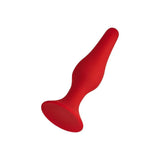 Forto F-11 Lungo Butt Plug with Suction Cup Base Red - Romantic Blessings