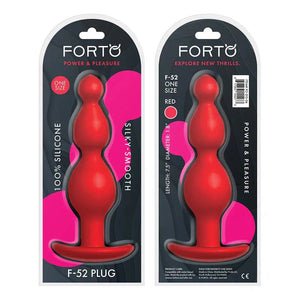 Forto F-52 Multi Size Cone Beads with Flared Base Butt Plug - Romantic Blessings