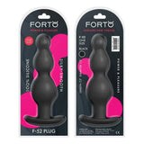 Forto F-52 Multi Size Cone Beads with Flared Base Butt Plug - Romantic Blessings