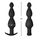 Forto F-52 Multi Size Cone Beads with Flared Base Butt Plug - Romantic Blessings