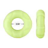 Forto F-33 100% Liquid Silicone Penis Ring Glow in the Dark - Romantic Blessings