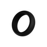 Forto F-64 100% Silicone Wide Penis Ring Black - Romantic Blessings