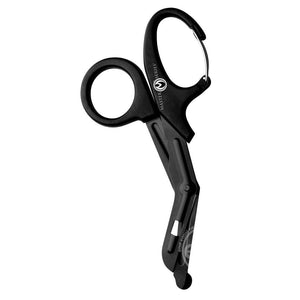 Master Series Snip Heavy Duty Bondage Stainless Steel Scissors with Clip Black - Romantic Blessings