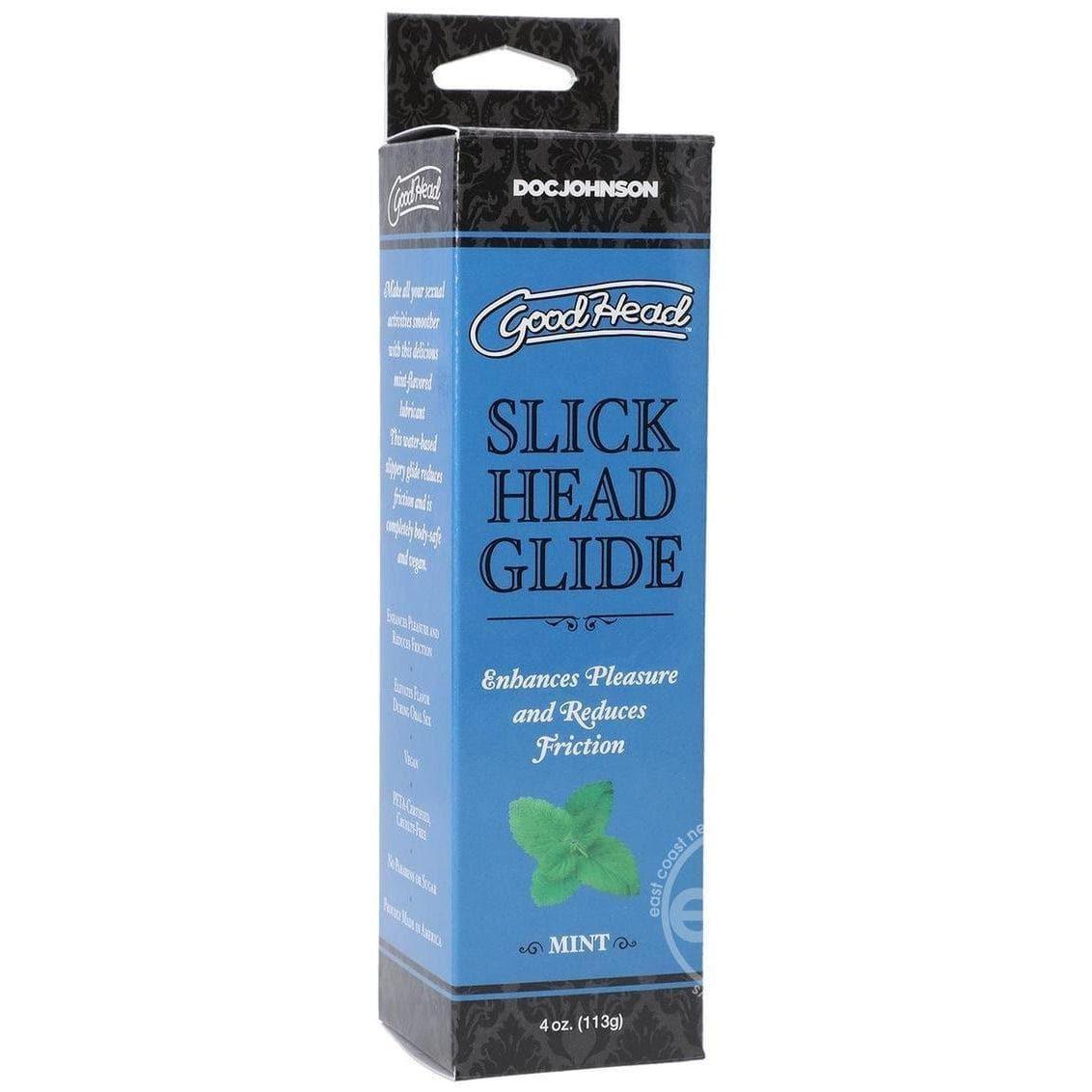 GoodHead Slick Head Glide Water Based Flavored Lubricant 4 Oz - Romantic Blessings