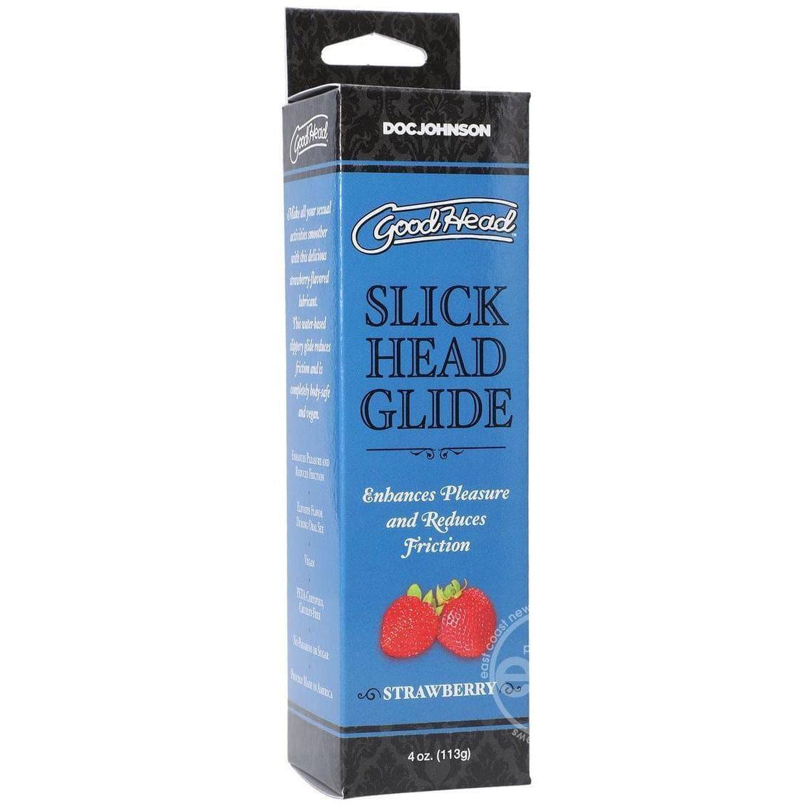 GoodHead Slick Head Glide Water Based Flavored Lubricant 4 Oz - Romantic Blessings