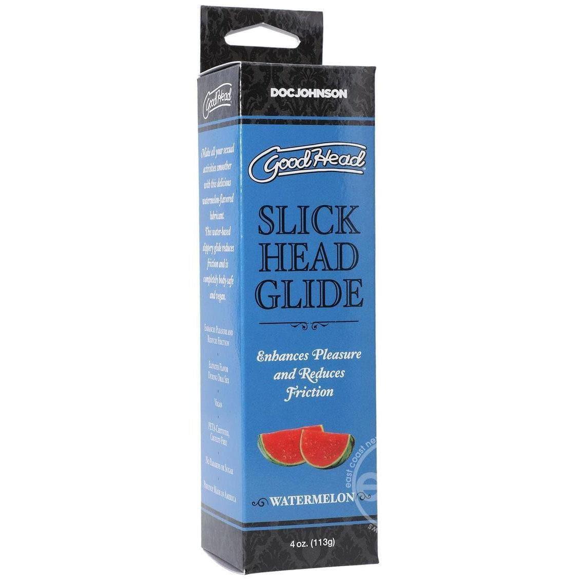 GoodHead Slick Head Glide Water Based Flavored Lubricant 4 Oz - Romantic Blessings