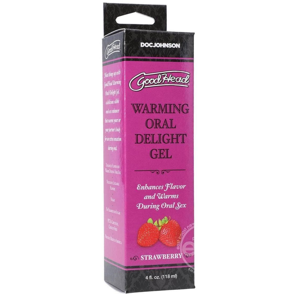 GoodHead Warming Head Oral Delight Gel Flavored 4 oz - Romantic Blessings