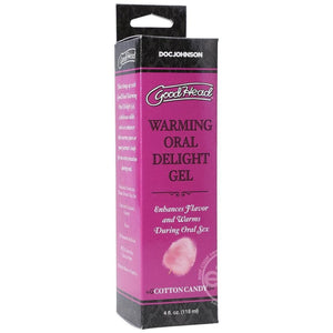 GoodHead Warming Head Oral Delight Gel Flavored 4 oz - Romantic Blessings