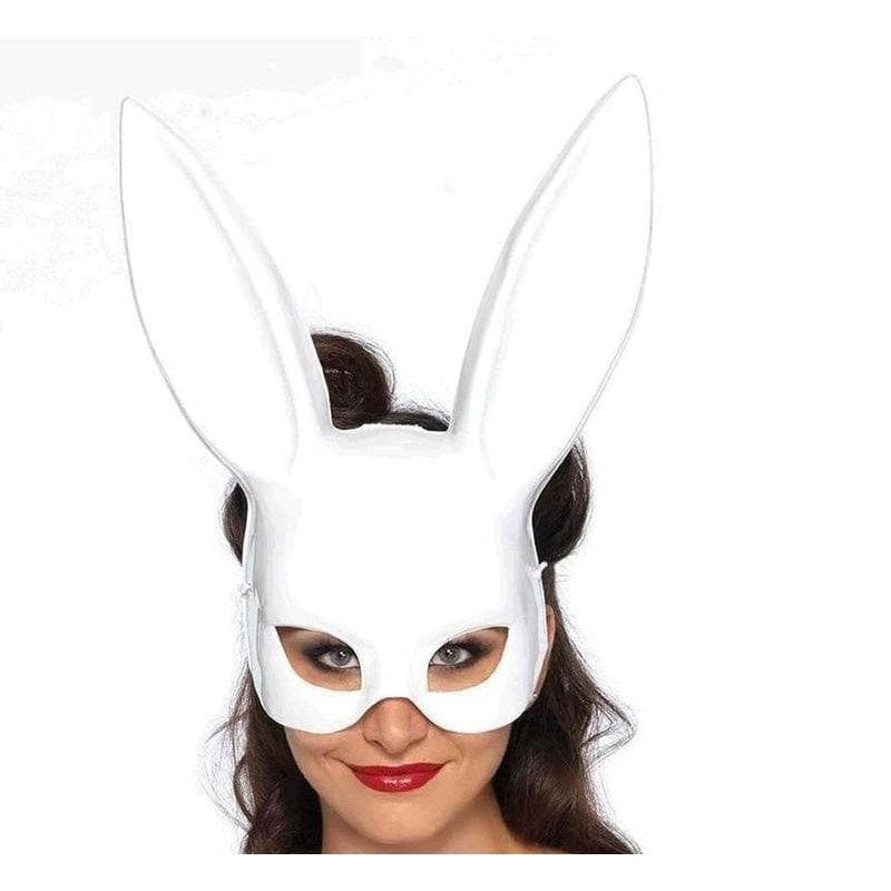 Leg Avenue Bondage Bunny Mask One Size White - Romantic Blessings