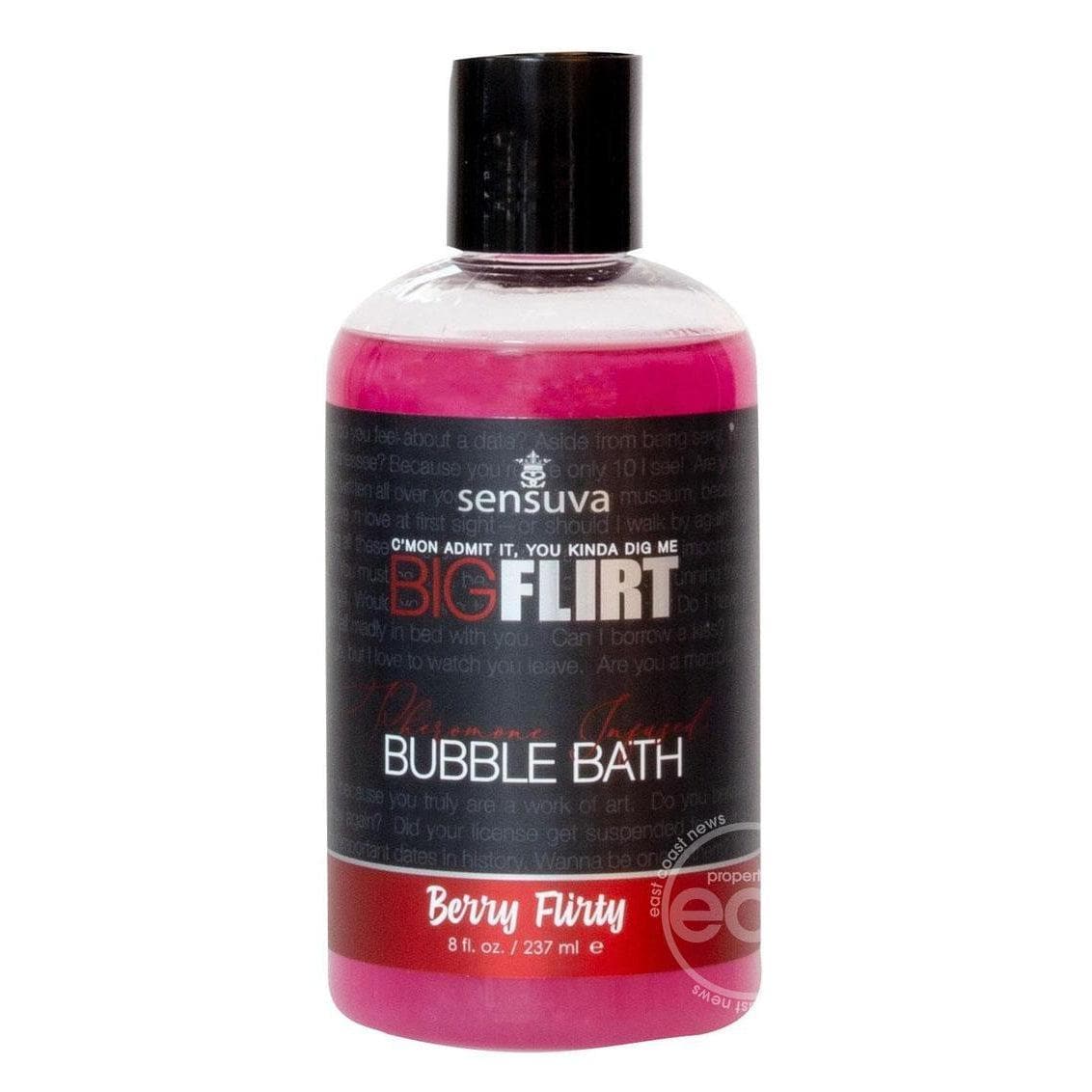 Big Flirt Pheromone Bubble Bath 8 oz - Berry Flirty - Romantic Blessings