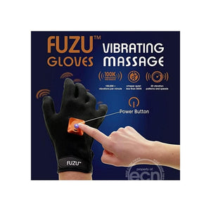 The Fuzu Vibrating Rechargeable Single Right Hand Massage Glove - Romantic Blessings