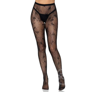 Leg Avenue Beetle Net Tights Black - Romantic Blessings