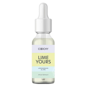 Coochy Ultra Soothing Lime Yours Ingrown Hair Oil Lemongrass Lime .5 oz - Romantic Blessings