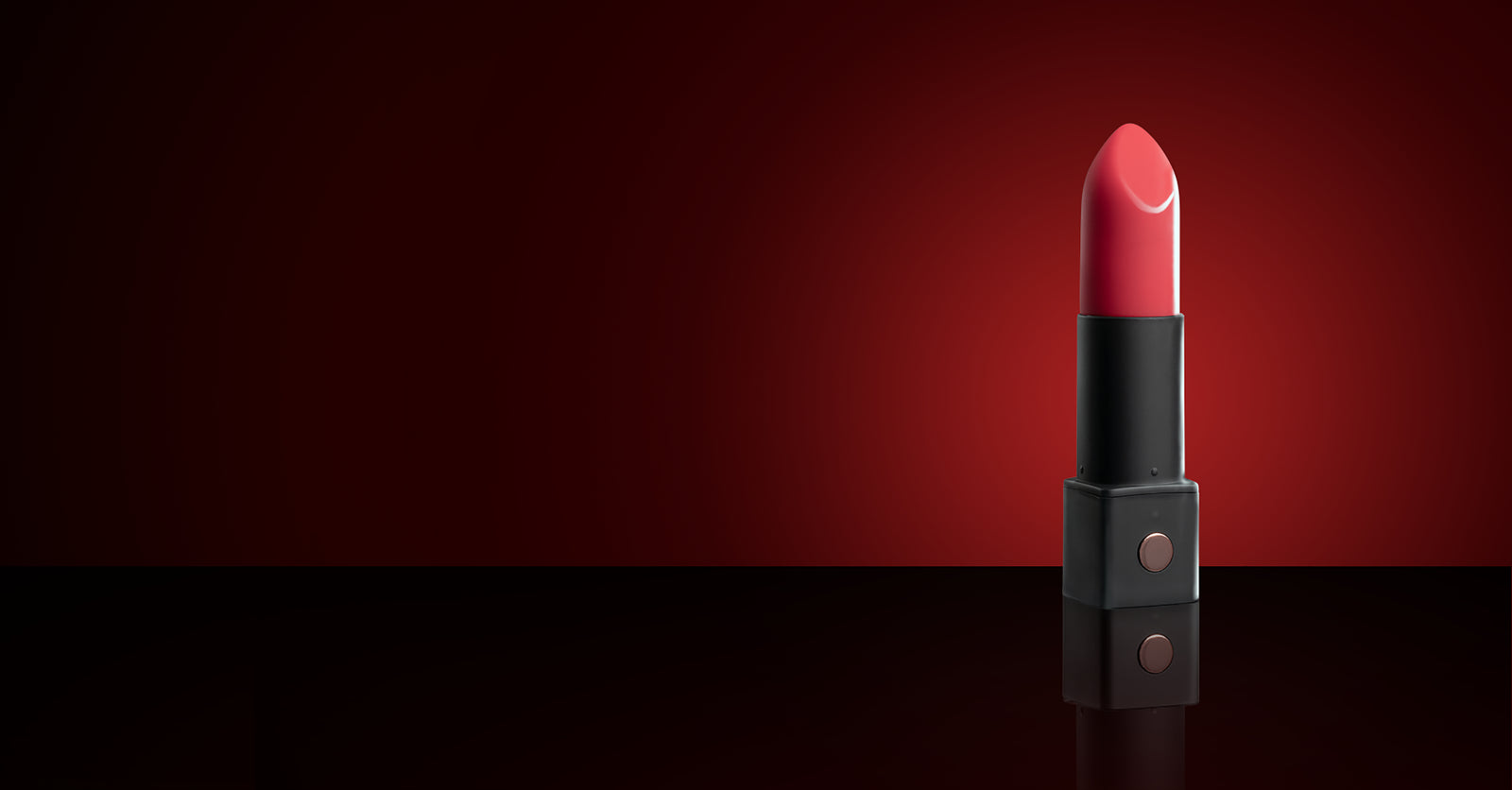 Lovense Exomoon Bluetooth Mini Lipstick Hands Free Thrusting and Dildo Vibrator Pink
