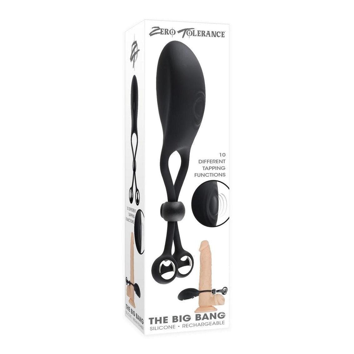 Zero Tolerance Big Bang Rechargeable 10 Speed Vibrating Penis Ring - Romantic Blessings