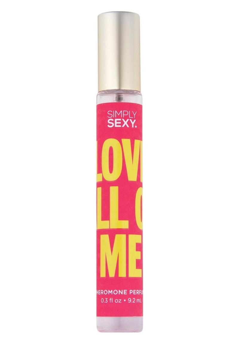 Simply Sexy Pheromone Perfume Love All Of Me Spray 0.3 oz