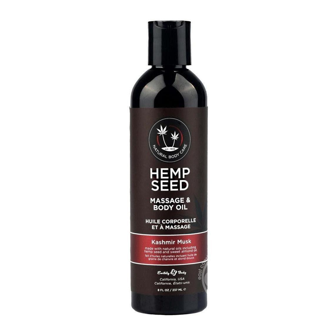 Earthly Body Hemp Seed Massage & Body Oil Kashmir Musk - Romantic Blessings