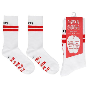 Shots Sexy Socks Dirty Mind - Romantic Blessings