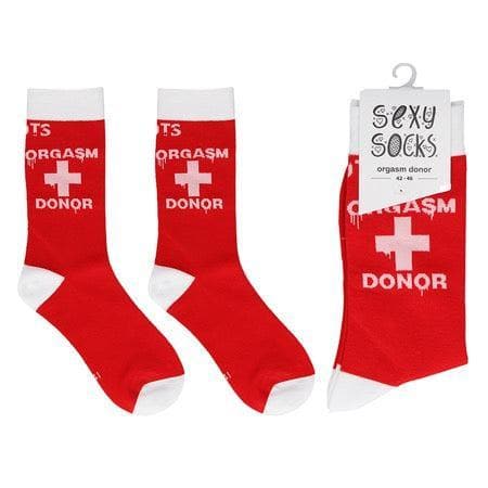 Shots Sexy Socks Orgasm Donor - Romantic Blessings