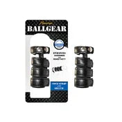 Ballgear Vegan Faux Leather Penis Strap With Sheath Black