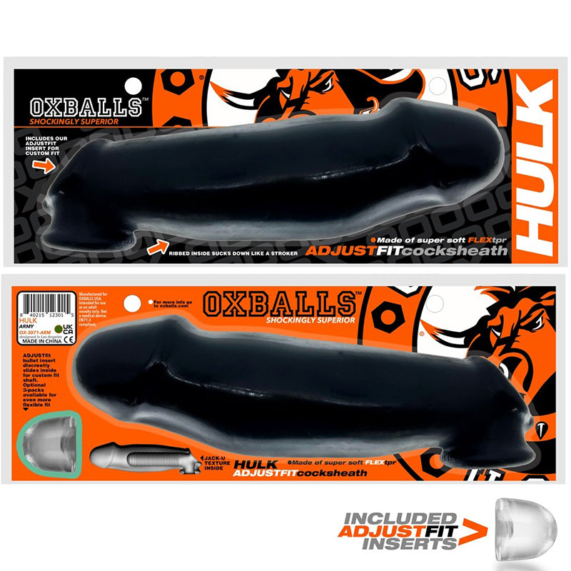 Oxballs Hulk Gargantic Penis Sheath Girth and Length Enhancement