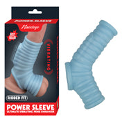 Nasstoys Power Sleeve Ribbed Fit Vibrating Penis Girth Enhancer