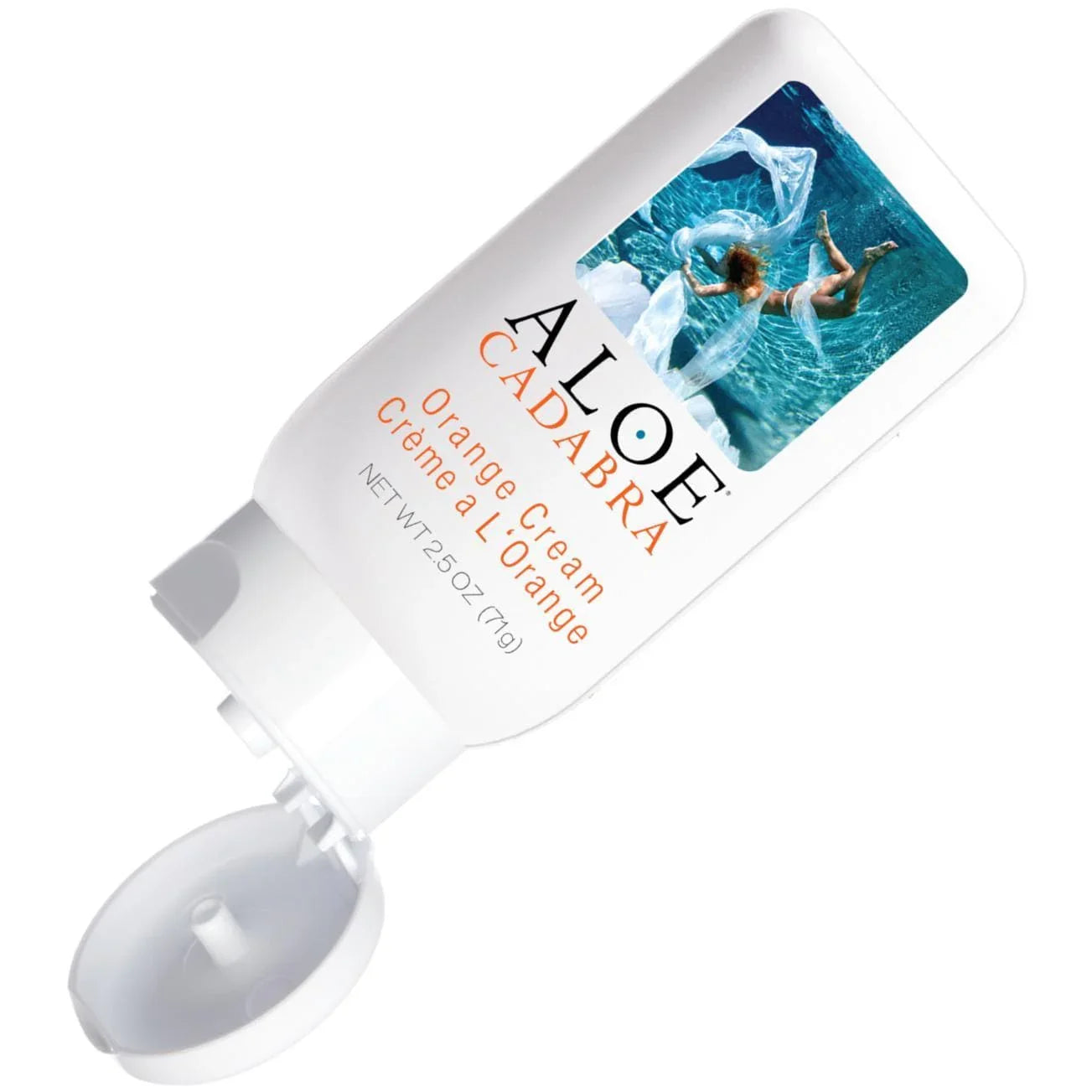 Aloe Cadabra Organic 2-in-1 Personal Lubricant & Vaginal Moisturizer Orange Cream 2.5 oz - Romantic Blessings