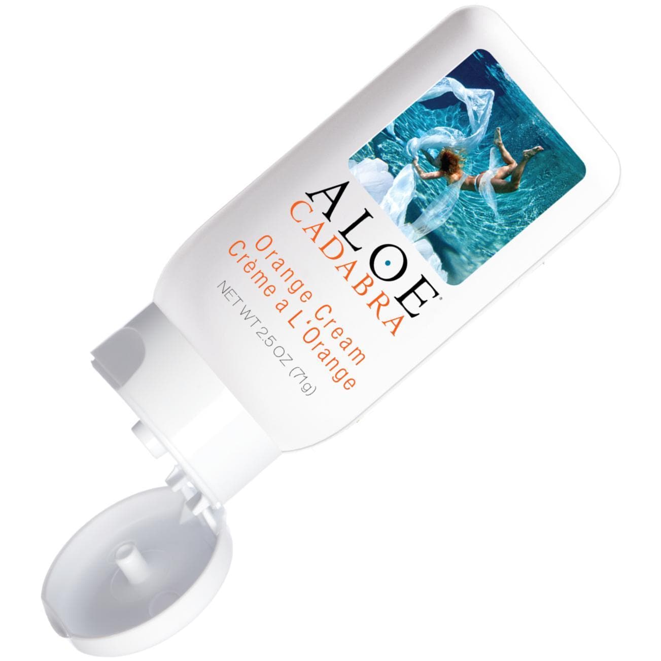 Aloe Cadabra Organic 2-in-1 Personal Lubricant & Vaginal Moisturizer Orange Cream 2.5 oz - Romantic Blessings