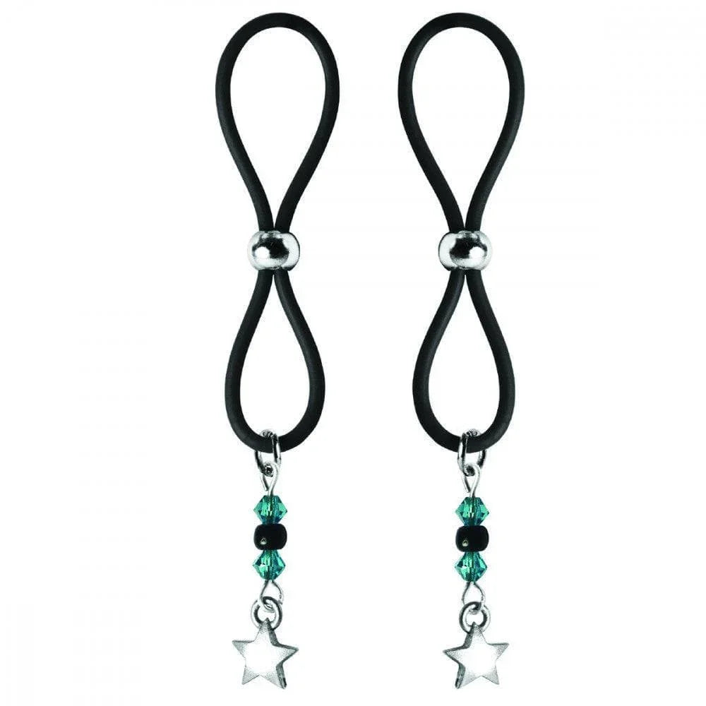 Bijoux Indiscrets Nipple Halos Turquoise Stars - Romantic Blessings