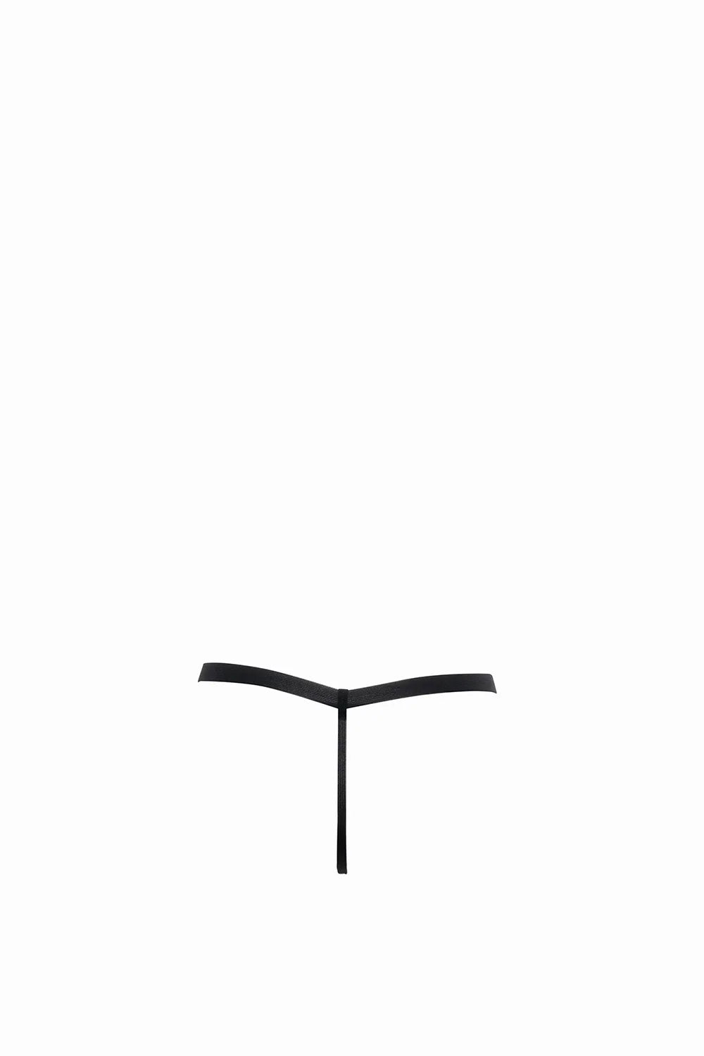 Allure Adore Some Like It Hot Strappy Mini Harness Garter Skirt Black One Size