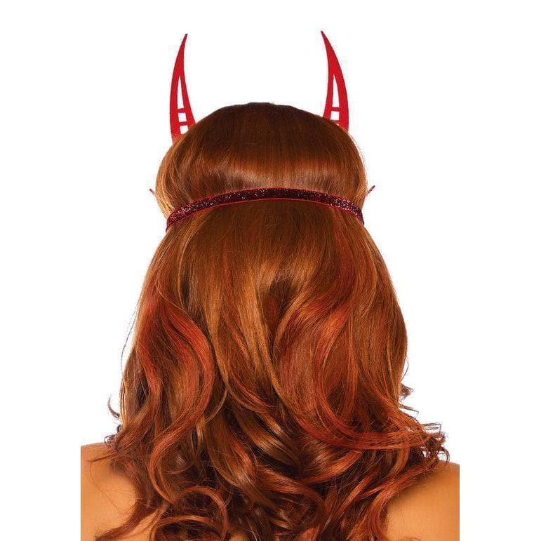 Leg Avenue Glitter Face Mask One Size Red - Romantic Blessings