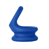 Forto F-20 Penis Ring and Balls Stretcher Liquid Silicone Blue - Romantic Blessings