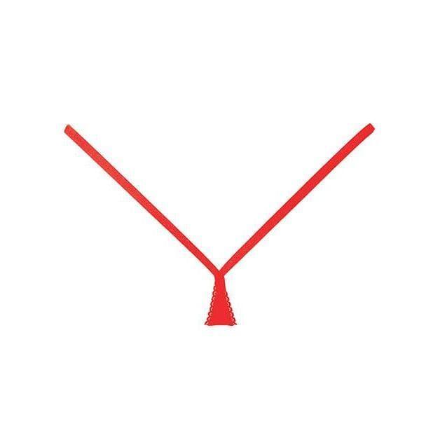 Adore Between the Sheets Wetlook Panty Red One Size - Romantic Blessings