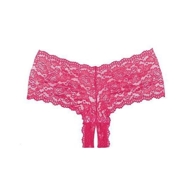 Adore Candy Apple Panty Hot Pink One Size - Romantic Blessings