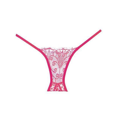Adore Lace Enchanted Belle Panty One Size Hot Pink - Romantic Blessings