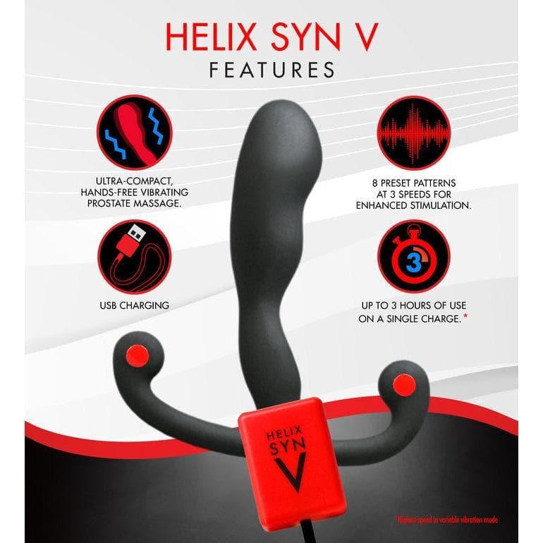 Aneros Helix Syn V Vibrating Prostate Stimulator - Romantic Blessings