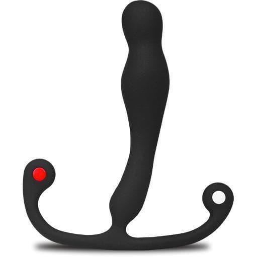 Aneros Trident Eupho Silicone Male G-Spot Ribbed Prostate Stimulator Black - Romantic Blessings