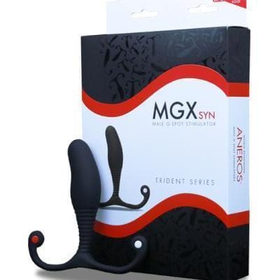 Aneros Trident Mgx Syn Male G-Spot Prostate Stimulator Black - Romantic Blessings