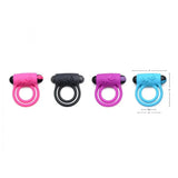 Bang! Silicone Rechargeable Penis Ring And Bullet With Remote Control - Romantic Blessings