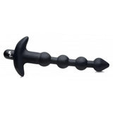 Bang! Vibrating Silicone Rechargeable Anal Beads With Remote Control - Romantic Blessings