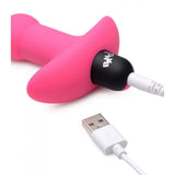 Bang! Vibrating Silicone Rechargeable Anal Beads With Remote Control - Romantic Blessings