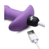Bang! Vibrating Silicone Rechargeable Anal Beads With Remote Control - Romantic Blessings