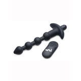 Bang! Vibrating Silicone Rechargeable Anal Beads With Remote Control - Romantic Blessings