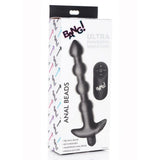 Bang! Vibrating Silicone Rechargeable Anal Beads With Remote Control - Romantic Blessings