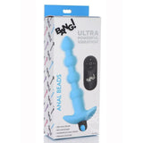 Bang! Vibrating Silicone Rechargeable Anal Beads With Remote Control - Romantic Blessings