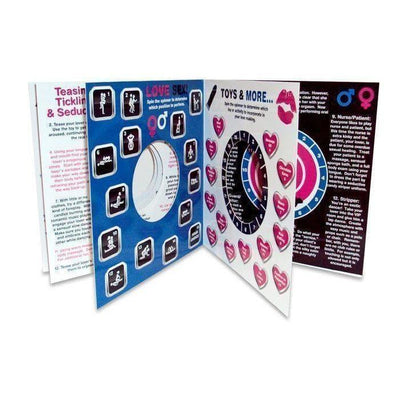Bedroom Book Adult Couples Bedroom Foreplay Spinner Game - Romantic Blessings