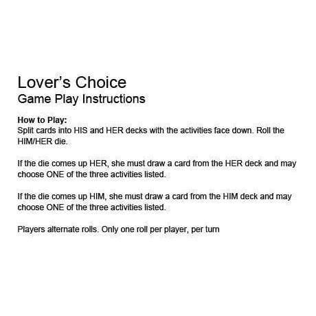 Behind Closed Door Lovers Choice Game For Couples - Romantic Blessings